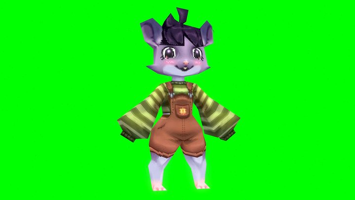 Xem-Hamster 256 3D Model