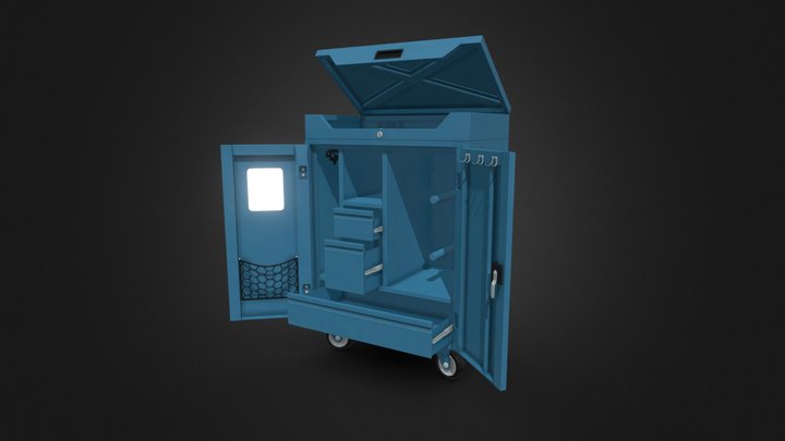 Saddle Box 3D Model