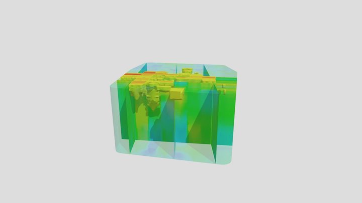 场调电阻率 3D Model