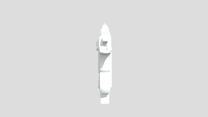 A pistol model ( texture not included ) 3D Model