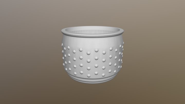 Corona Jar 5 3D Model