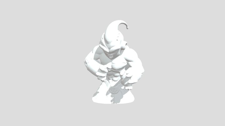 Kid Buu 3D Model