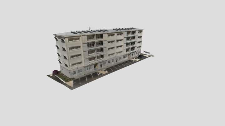 Gendarmerie_LaRedoute_BAT20 3D Model