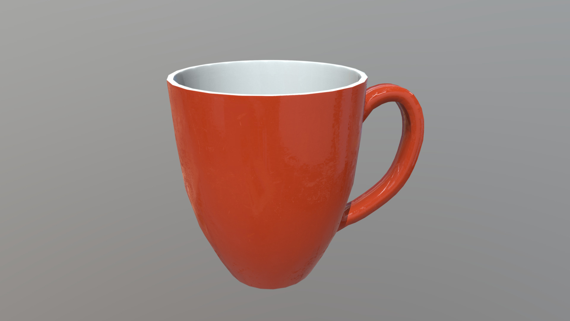 3D model Mug - This is a 3D model of the Mug. The 3D model is about a close-up of a coffee cup.