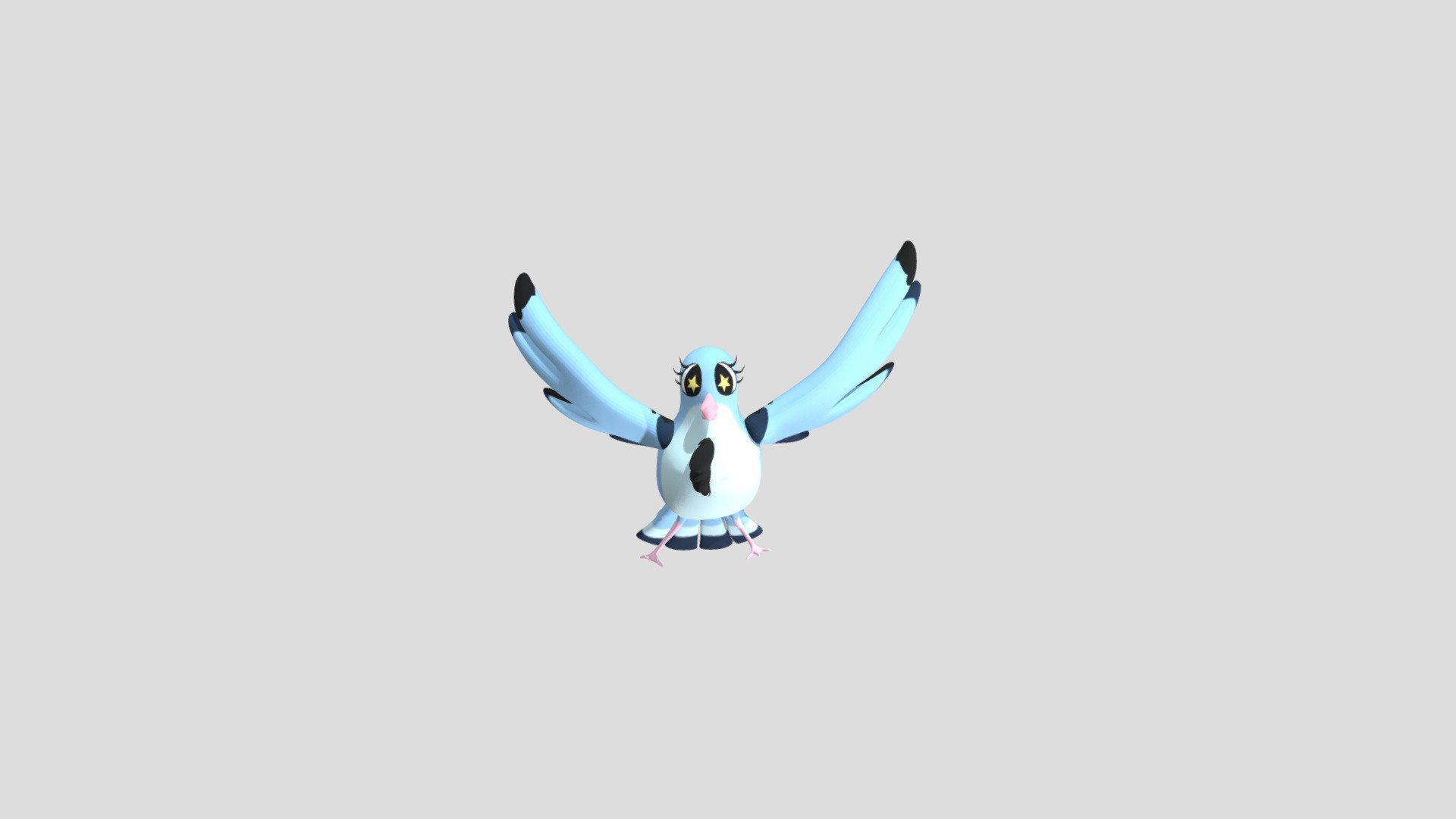 Cartoon Seabird - 3d Model By 阿正monk (@yunzhengzhang) [2d9b5d0] - Sketchfab