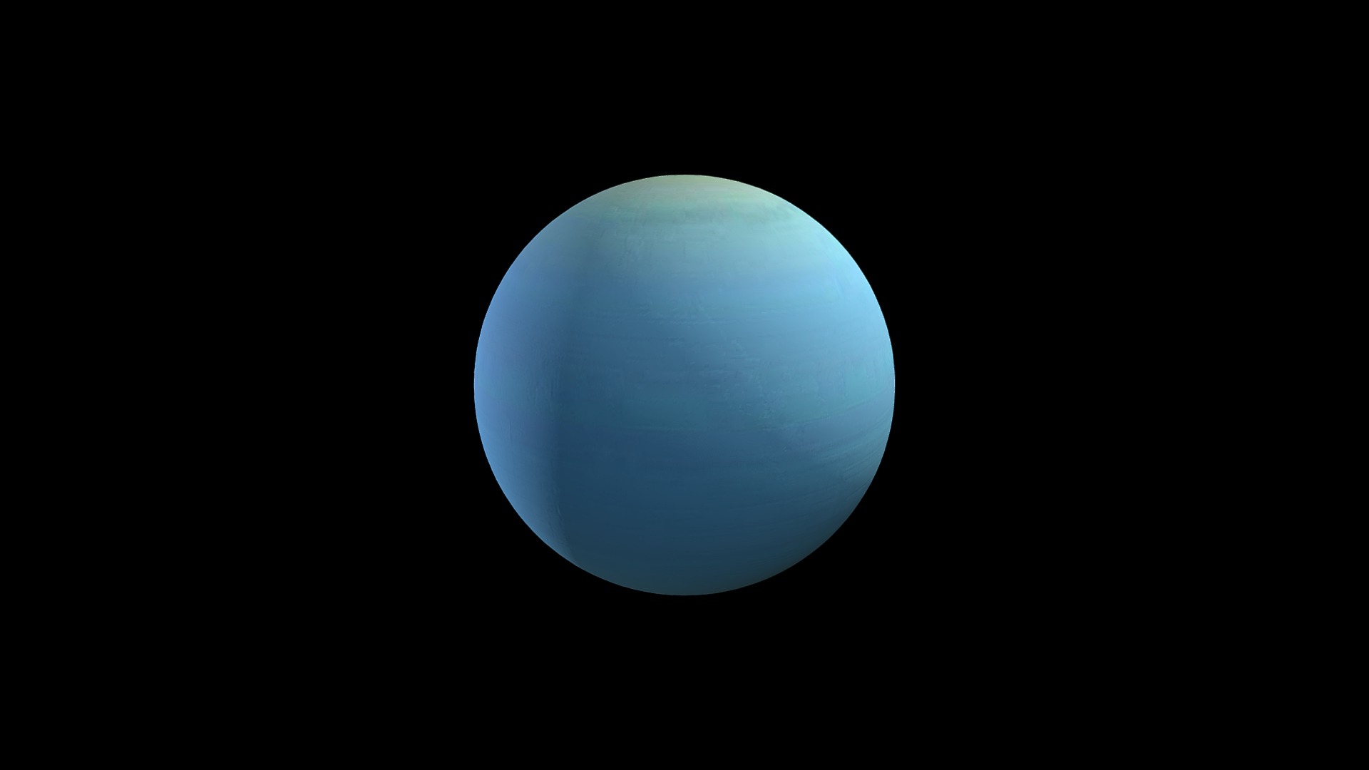 3D model Uranus - This is a 3D model of the Uranus. The 3D model is about a moon in the sky.