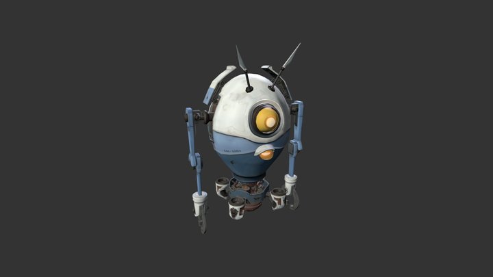 Eggbot 3D Model