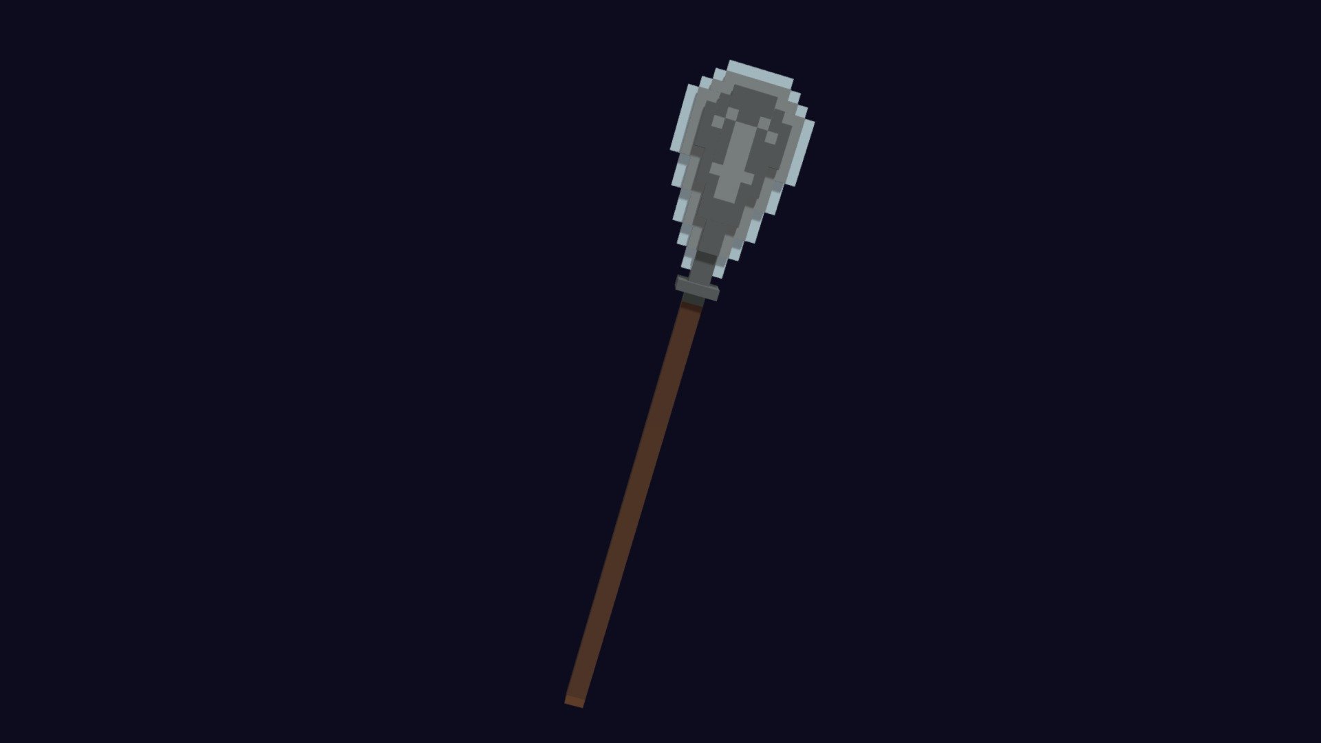 Voxel Polearm 8 - 3D Lowpoly Weapons - Buy Royalty Free 3D model by ...