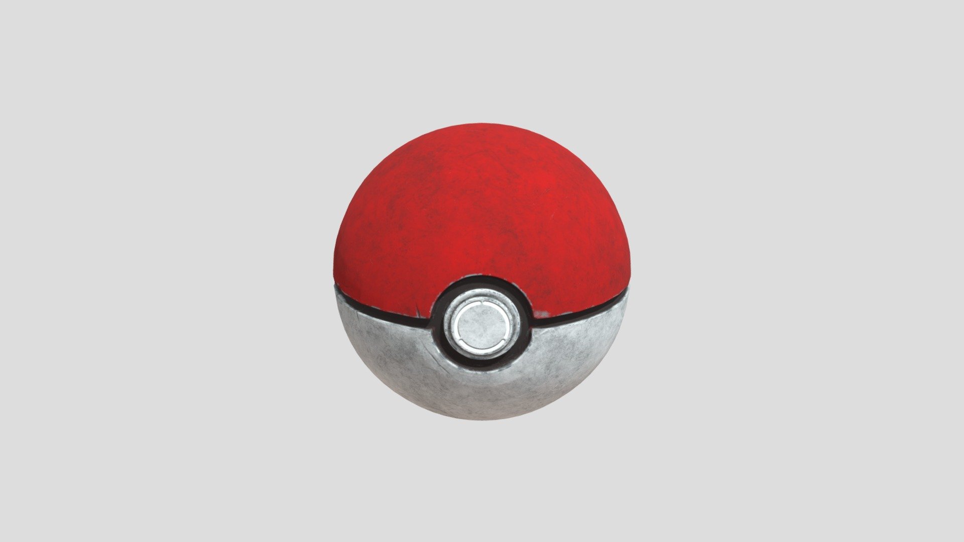 Pokeball — Sketchfab embed 3D viewer