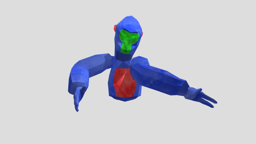 RGB swimmer (custom monster)