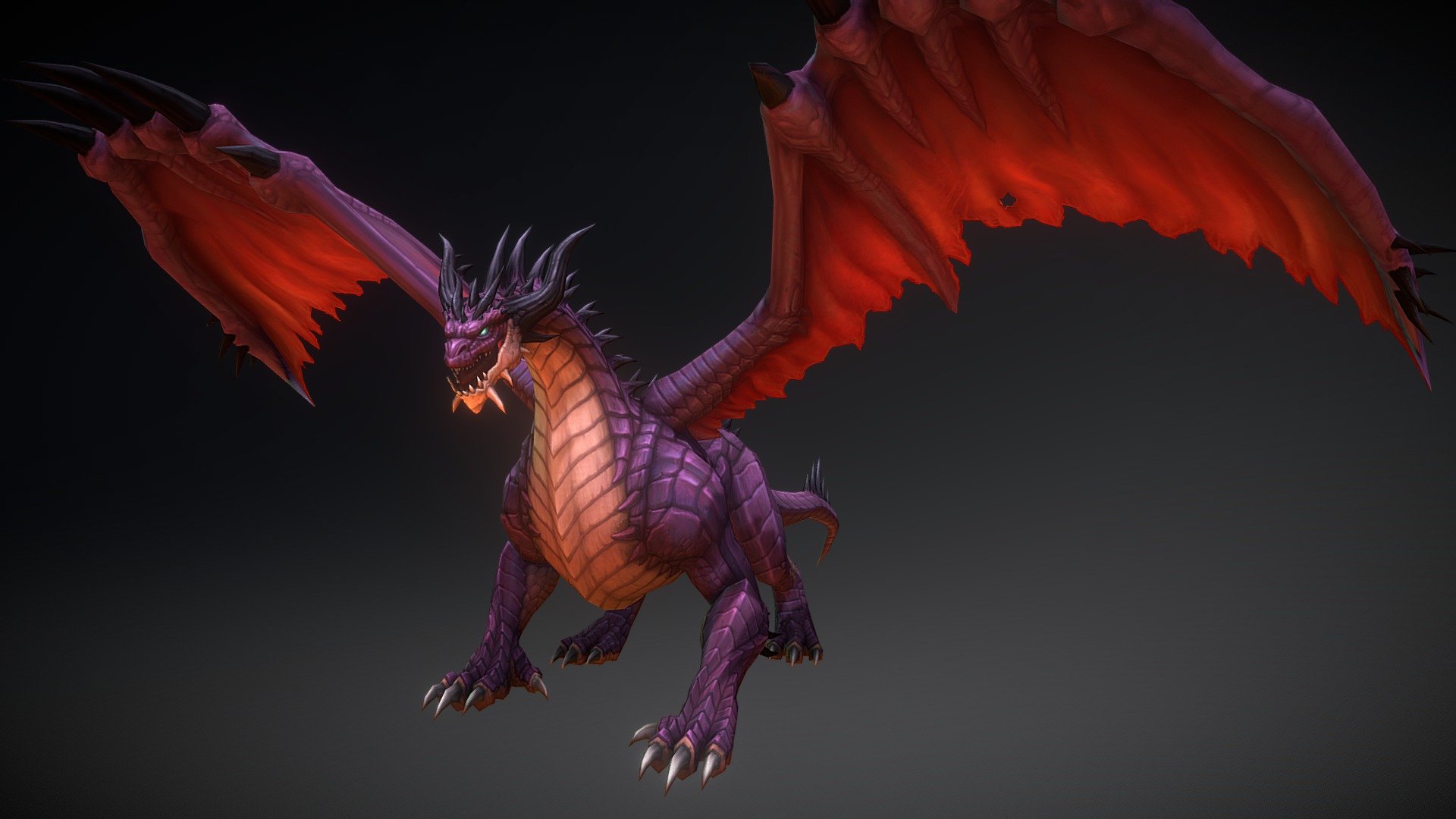 Dragon - 3D Model By Oriflamme [2d9f0e6] - Sketchfab