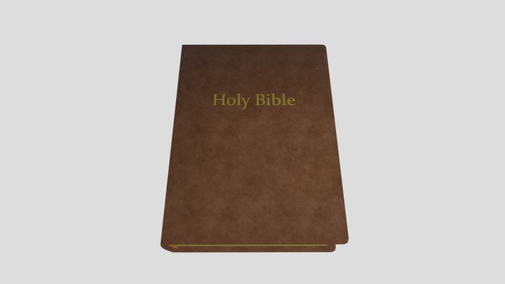 Bible 3D Model