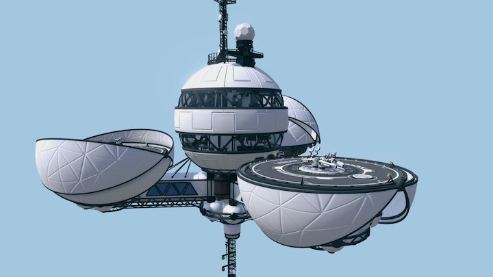 Lander for Tractor FAIR OAKS FARMS 3D Model