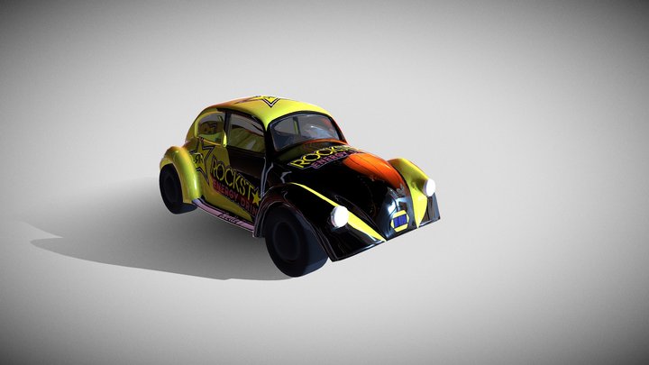Brayan Lozano Beetle Rockstar 3D Model