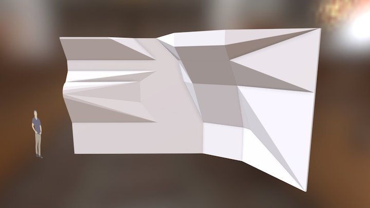 16'l x 5'l x 8'l x 14'h Crystal Formations Proto 3D Model