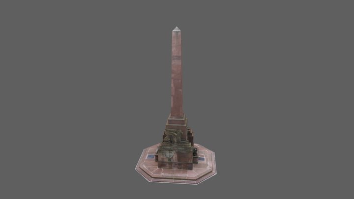 Großherzog-Karl-Denkmal 3D Model