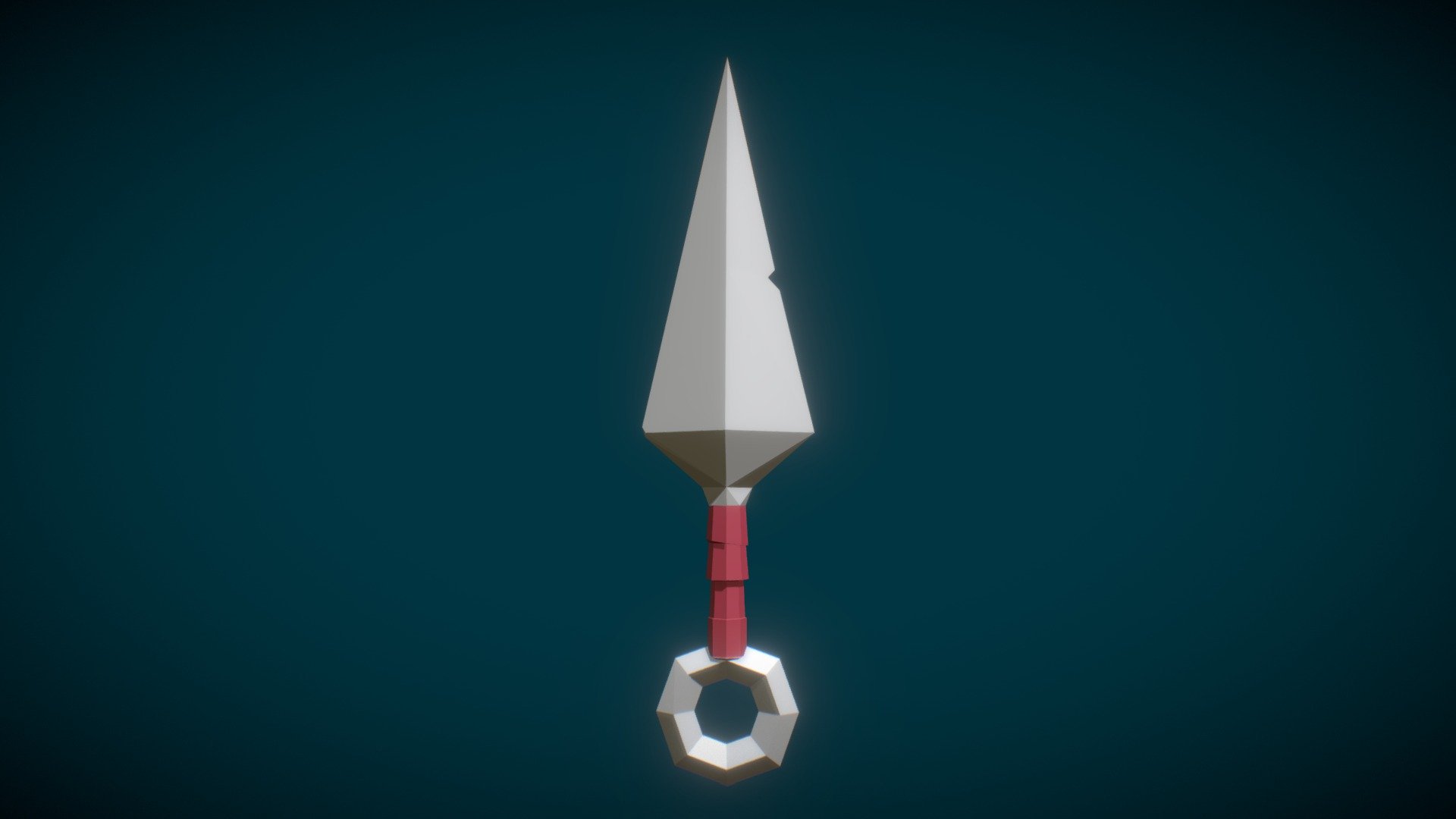 Low Poly Kunai - 3D model by Aguh (@AGUH7w7) [2da1cd9] - Sketchfab