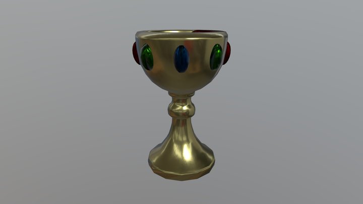 NosVRtu Goblet 3D Model