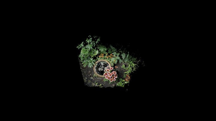 mirror_garden_flower-reduced 3D Model