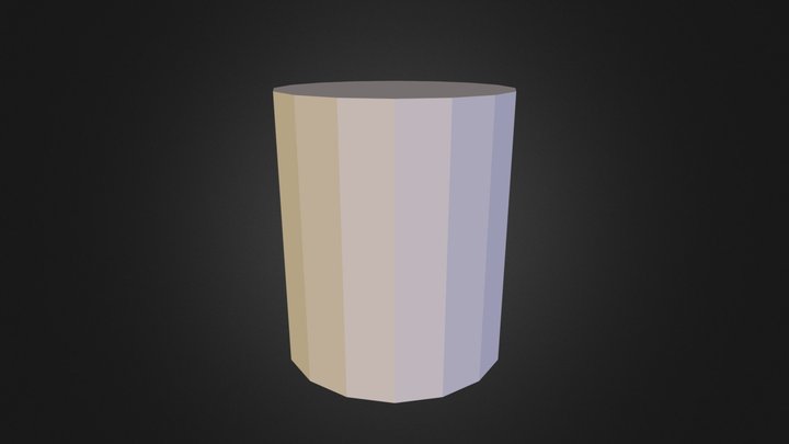 Barrel with Normal Mapping and Texture #1 3D Model