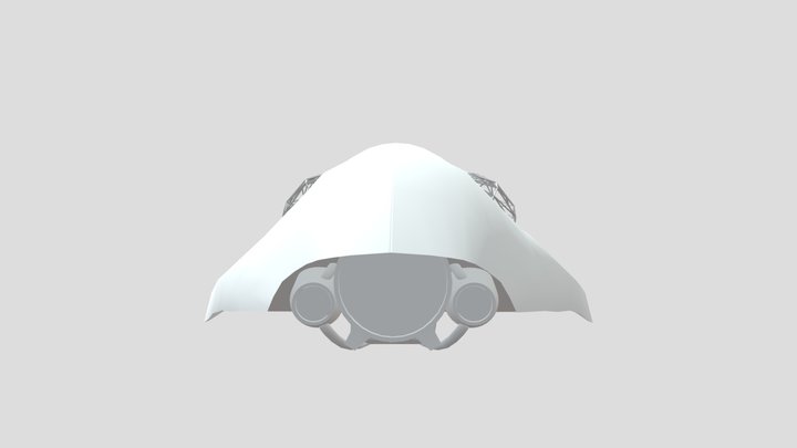 Ice Blink Tripod head unfinished 3D Model