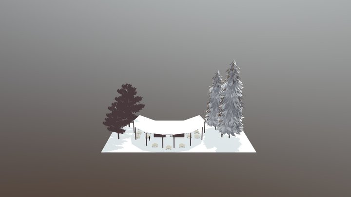 Pavilion Model 3D Model