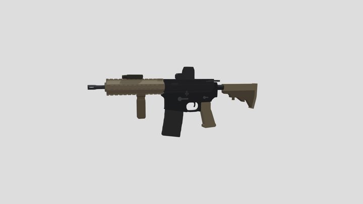 MK18 3D Model