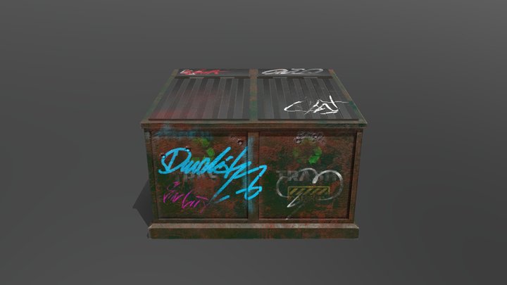 Dumpster 3D Model