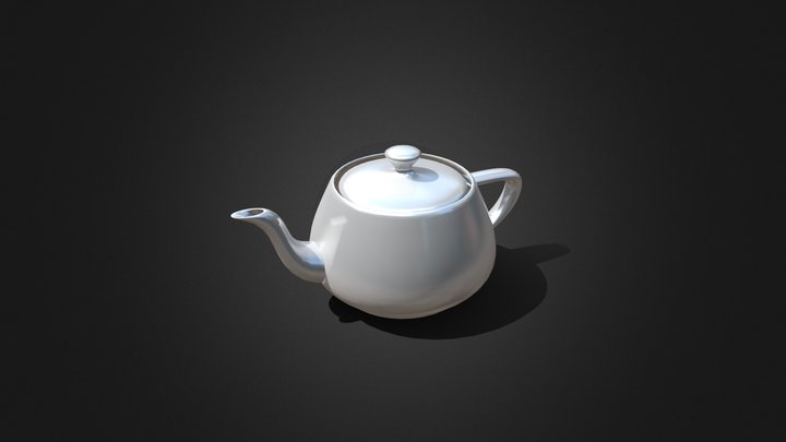 茶壶 3D Model