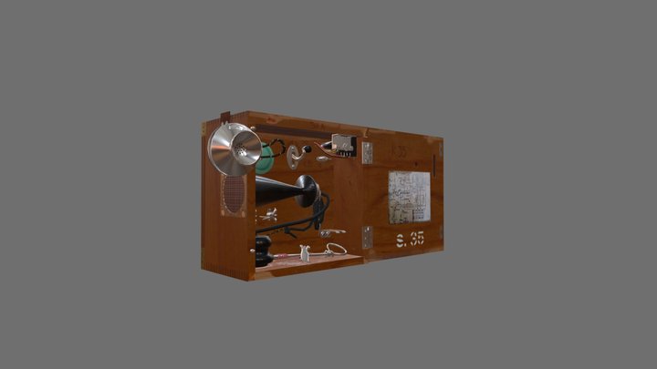 TELEGRÁFONO 3D Model
