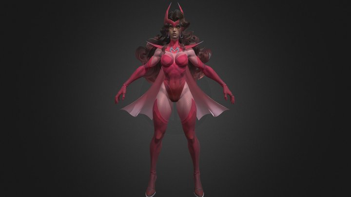 Scarlet Witch - Season 5 3D Model