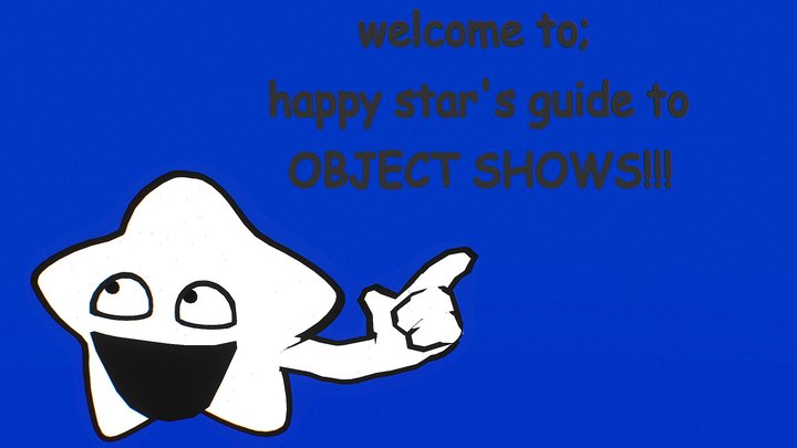 happy stars guide to object shows: 3D ANIMATION! 3D Model