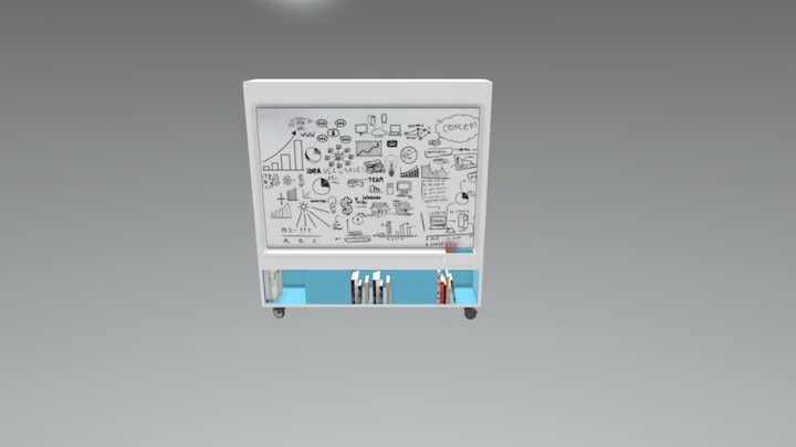 Whiteboard SITZ 3D Model