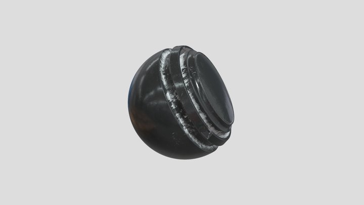 Shader Ball_ Low 3D Model