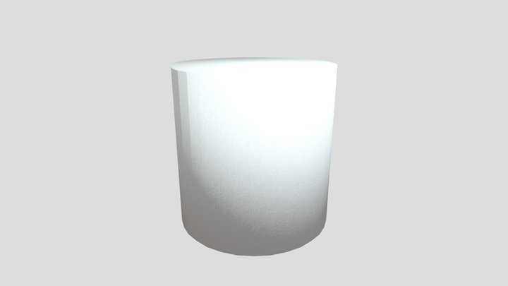 Cylinder Pedestal 3D Model