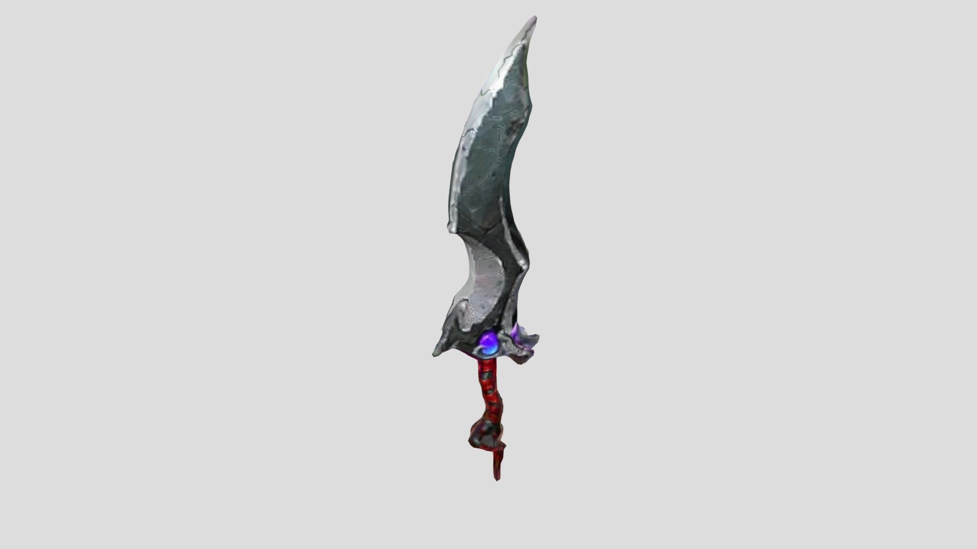 Blood Dagger A bloodied dagger with a curved - Download Free 3D model ...