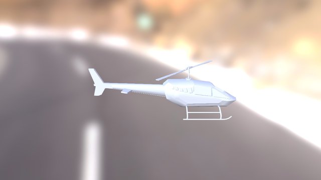 Helicoptero 3D Model