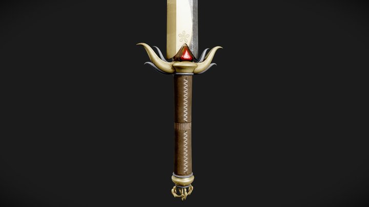 Samsara Longsword 3D Model