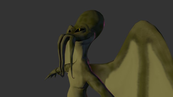 Cthulhu second test 3D Model