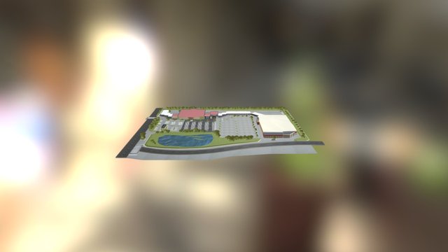 Shopping Mall / Piedmont Plaza 3D Model