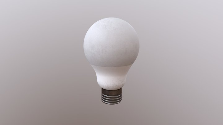 Lamp Bulb 159 Low Poly 3D Model