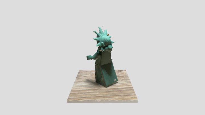 Lego The Statue Of Liberty 3D Model