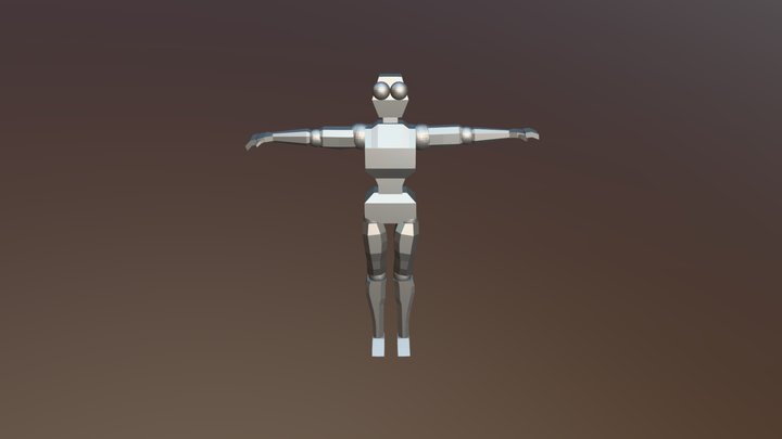 LOW POLY MAN 3D Model