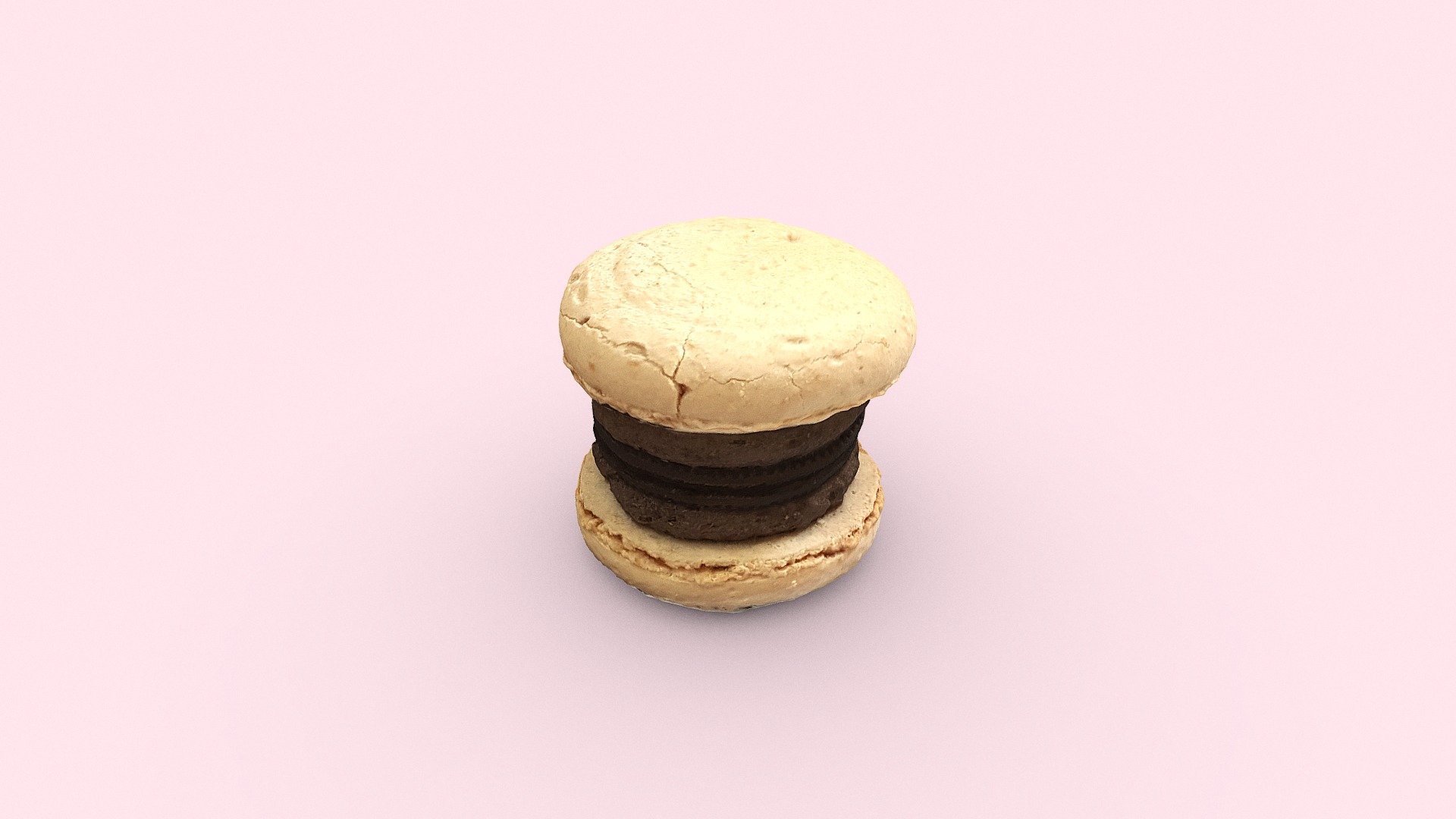 oreo-filled macaroon