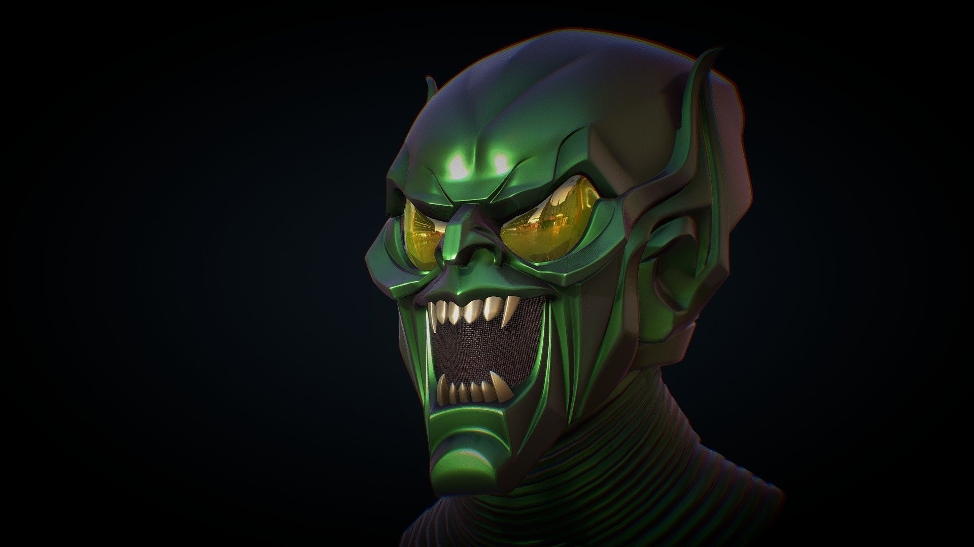 green goblin mask movie