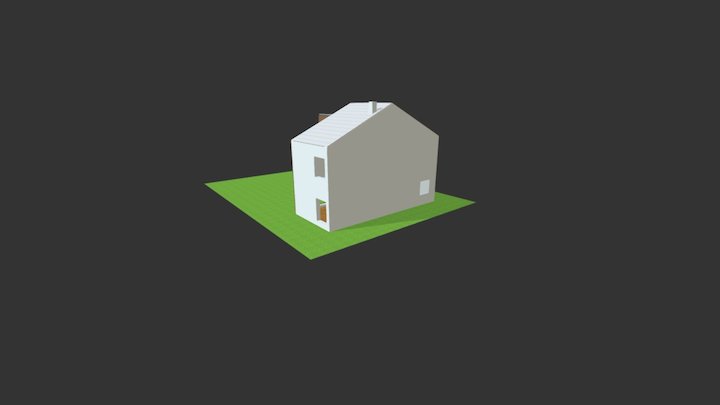Pfarrland F3 Fassade 3D Model