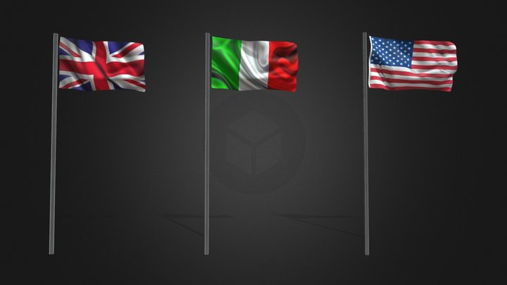 Bandiere – Free 3D Model STL