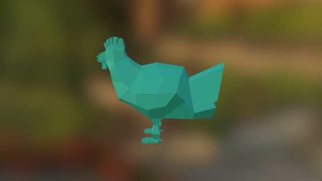 Gallina 3D Model