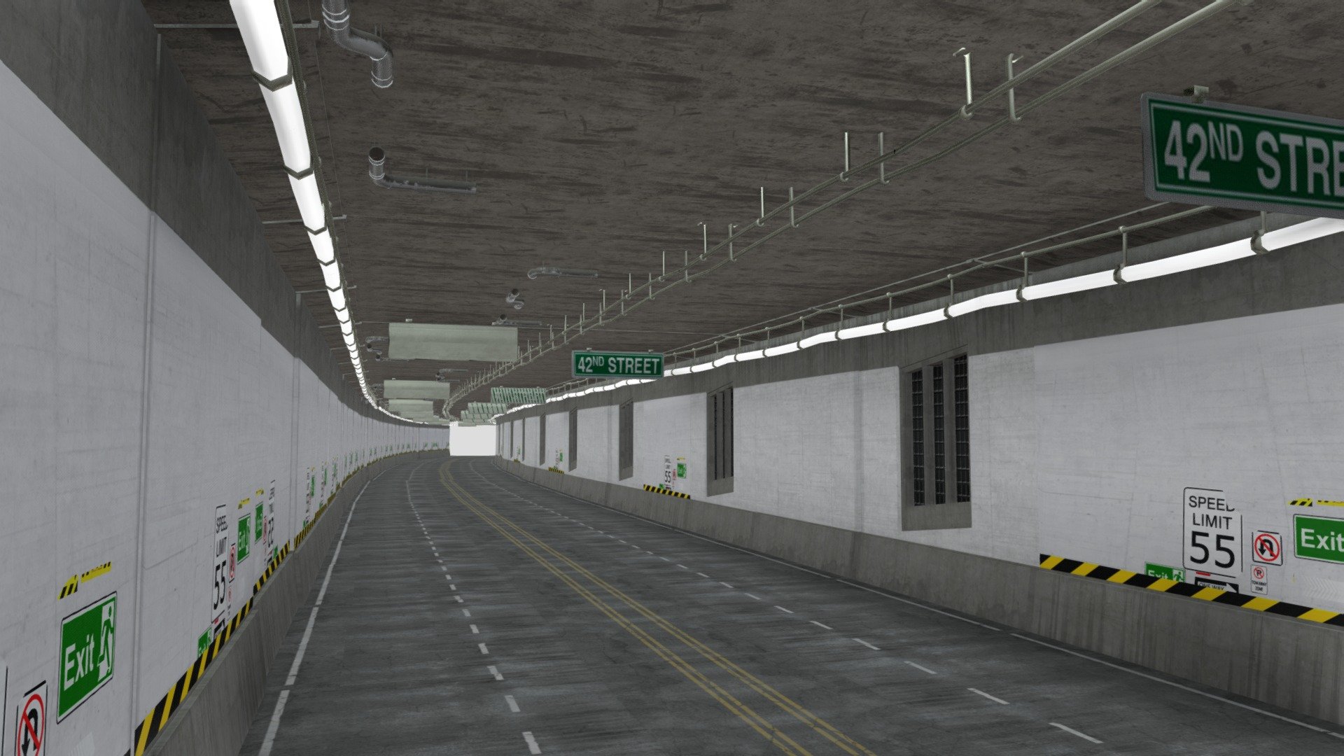 modular road tunnel asset pack with 8k textures - Buy Royalty Free 3D ...