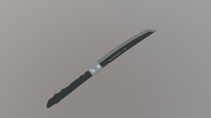 KAIJU NO.8 SWORD - SOSHIRO HOSHINA WEAPON 3D Model